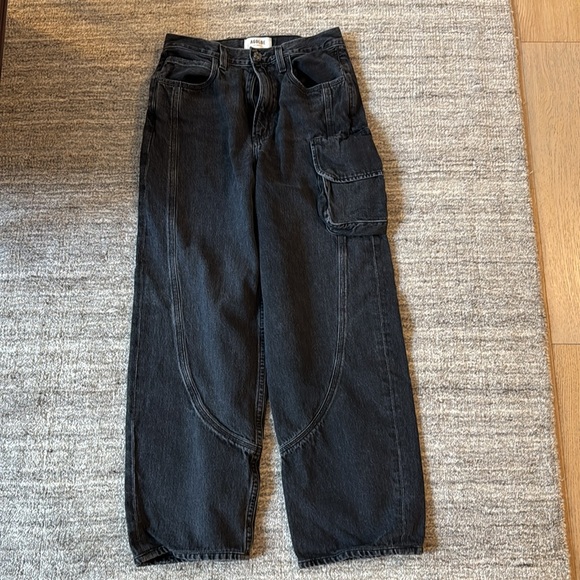 Agolde Relaxed Wide-Leg Jeans Cargo 24 - Picture 4 of 7